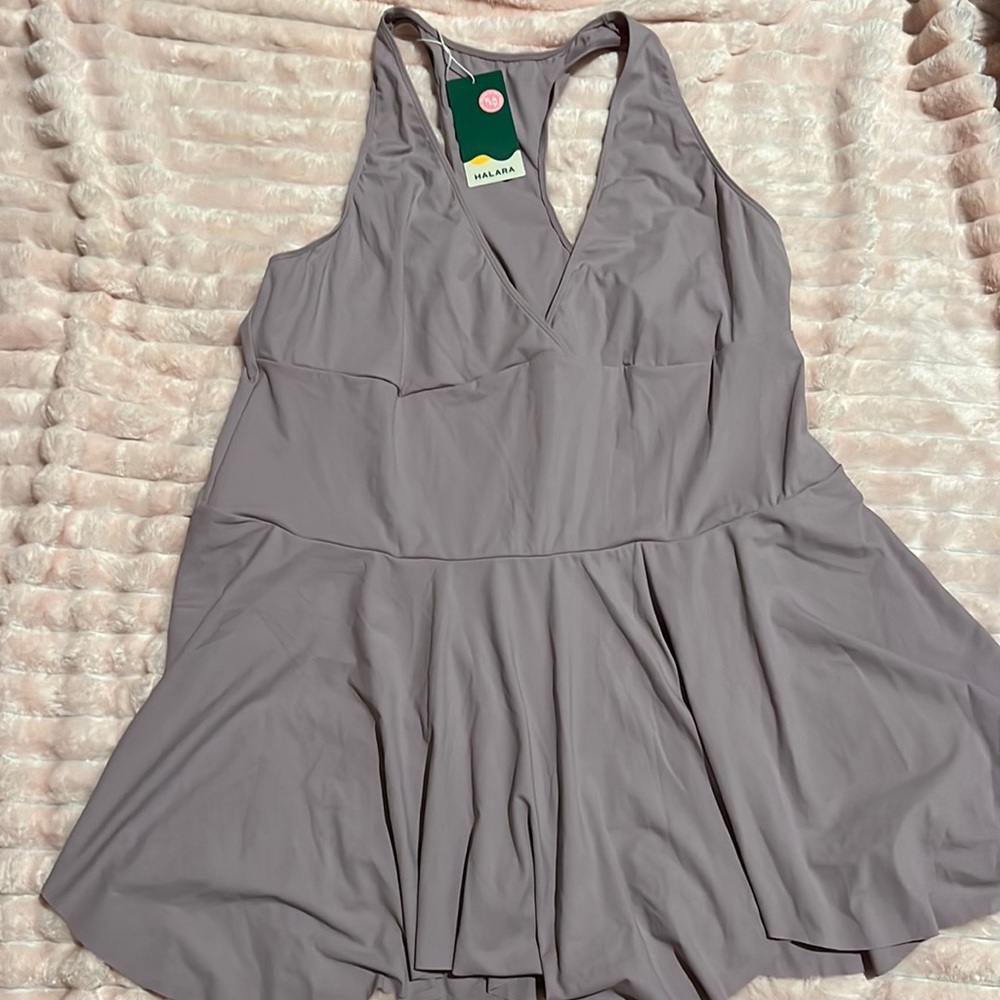 HALARA Lavender Sleeveless Dress - Picture 2 of 14